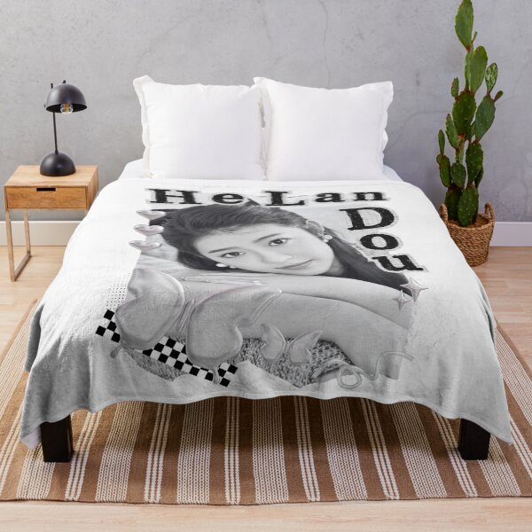 Item preview, He Lan Dou Chinese Drama Actress Black and White Collage Design designed and sold by AJUNICE STUDIO.
