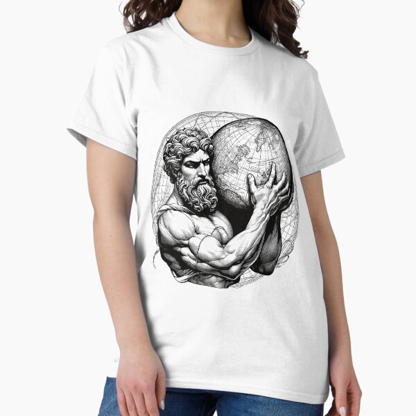 Item preview, Atlas Holding the World designed and sold by NTGUILTY.