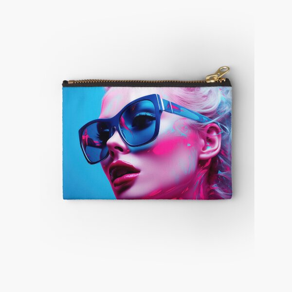 Item preview, Stylish Woman with Blue Hair designed and sold by anytka.