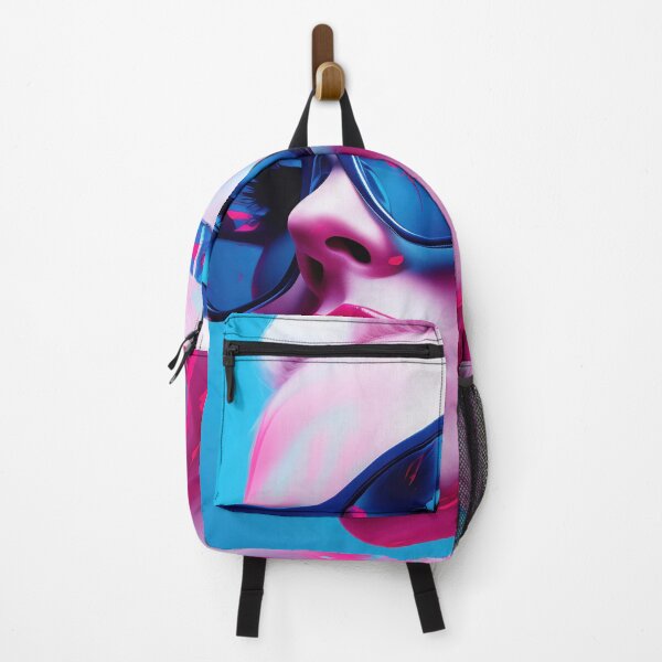 Item preview, Stylish Woman with Blue Hair designed and sold by anytka.