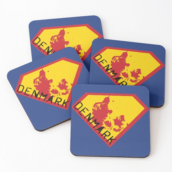 Item preview, SUPER DANISH SHIELD - Freedom Is The Superpower -   SUPERHERO DENMARK spellout design designed and sold by pelagio.