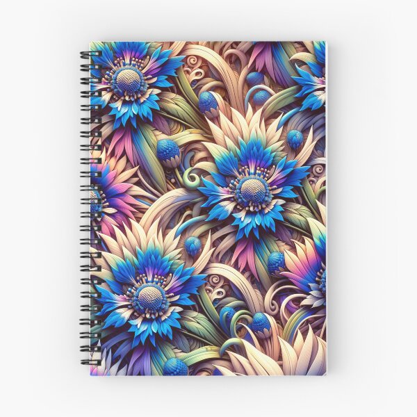 Item preview, Cornflower Abstract Bachelor's Buttons designed and sold by InYourTaste.