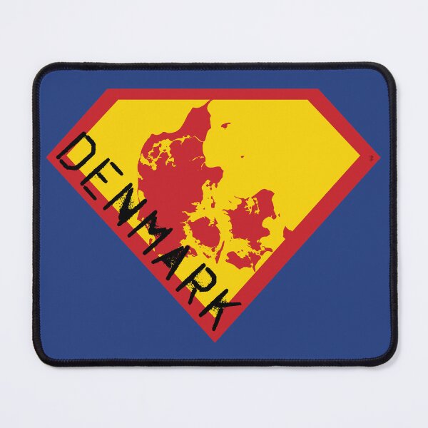 Item preview, SUPER DANISH SHIELD - Freedom Is The Superpower -   SUPERHERO DENMARK spellout design designed and sold by pelagio.