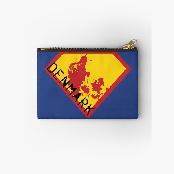 Item preview, SUPER DANISH SHIELD - Freedom Is The Superpower -   SUPERHERO DENMARK spellout design designed and sold by pelagio.