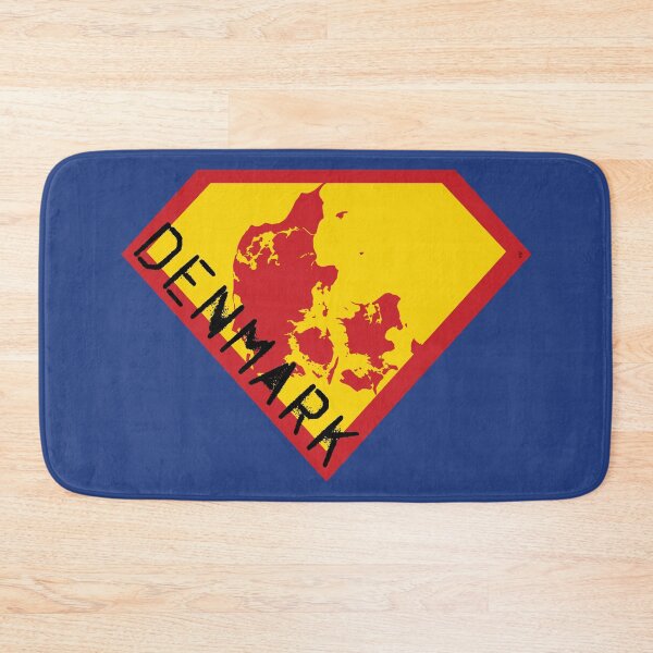 Item preview, SUPER DANISH SHIELD - Freedom Is The Superpower -   SUPERHERO DENMARK spellout design designed and sold by pelagio.
