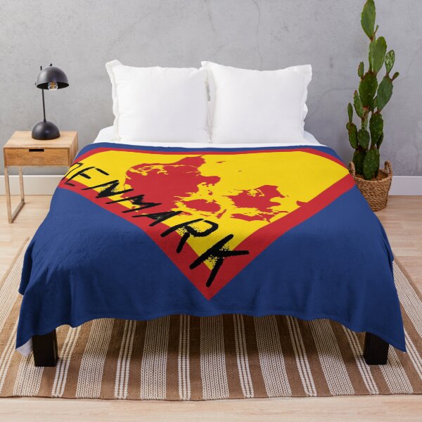 Item preview, SUPER DANISH SHIELD - Freedom Is The Superpower -   SUPERHERO DENMARK spellout design designed and sold by pelagio.