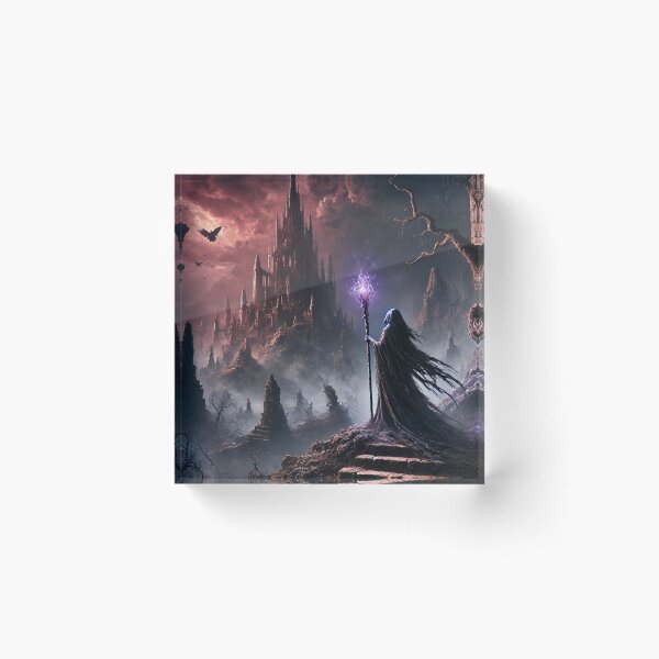 Item preview, The dark palace of the sorcerer designed and sold by Purpleflex.