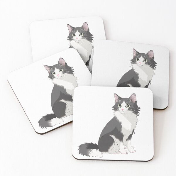 Item preview, Tuxedo Cat,Black And White Cat designed and sold by xiao xuans.