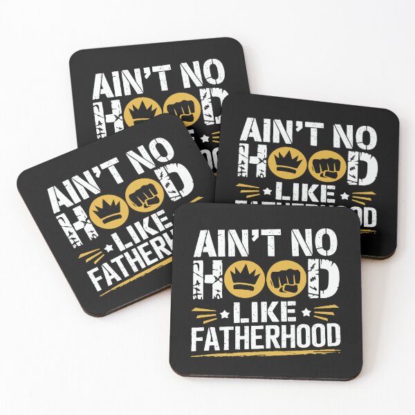 Item preview, Ain't No Hood Like Fatherhood – Funny Dad designed and sold by tmerchtrends.