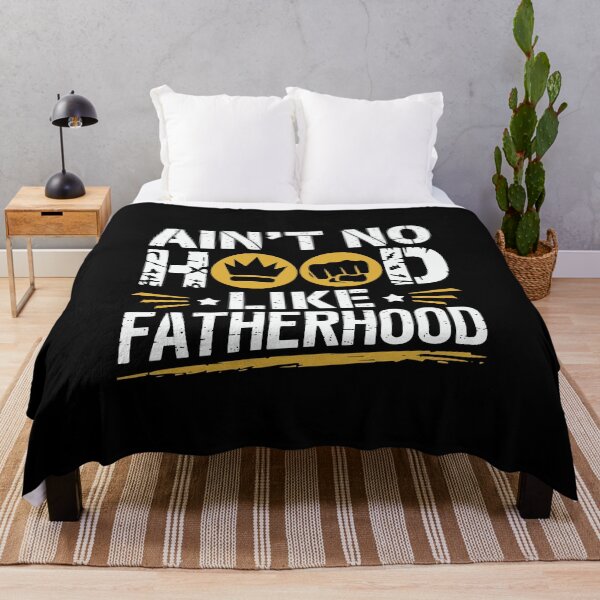 Item preview, Ain't No Hood Like Fatherhood – Funny Dad designed and sold by tmerchtrends.