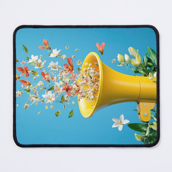 Item preview, Floral megaphone designed and sold by anytka.