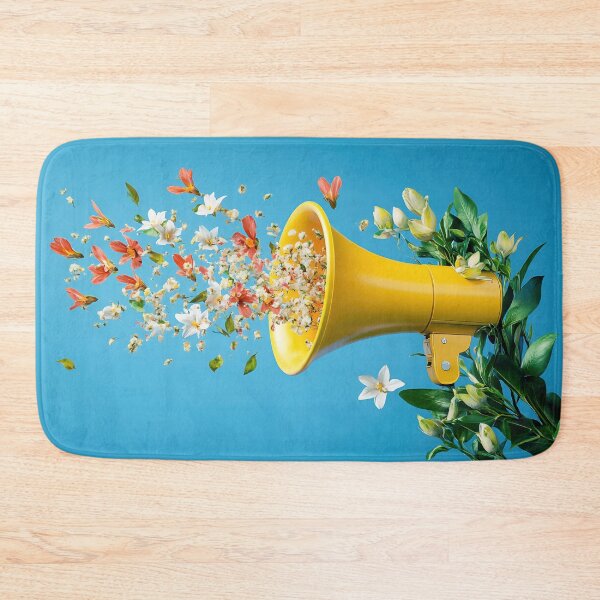 Item preview, Floral megaphone designed and sold by anytka.