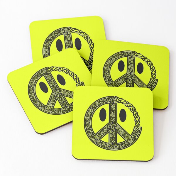 Item preview, Celtic Smiley Peace Symbol designed and sold by CELTIC-DESIGNS.
