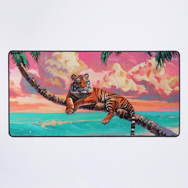 Item preview, Tiger At The Beach designed and sold by PlainGirl.