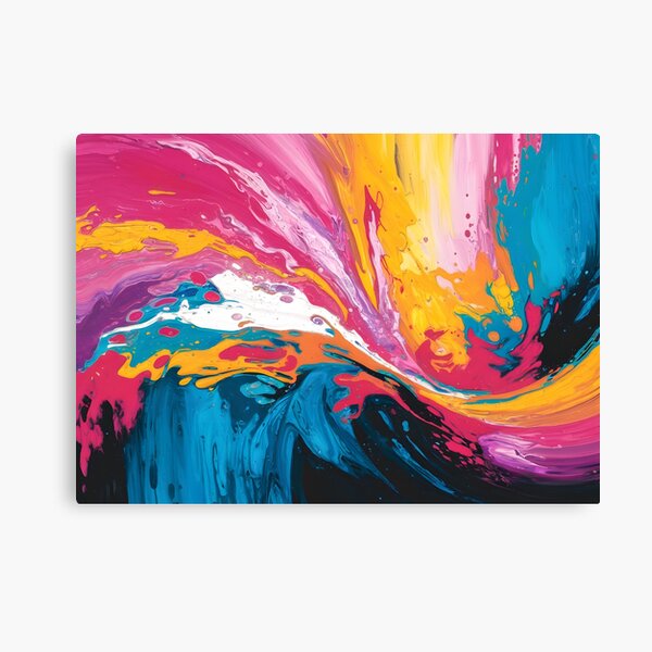 Item preview, Lively and dynamic abstract painting designed and sold by MakaltsisDesign.