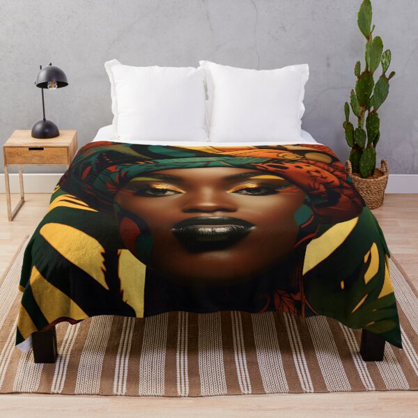 Item preview, Vibrant Essence: Abstract Portrait of a Woman designed and sold by anytka.