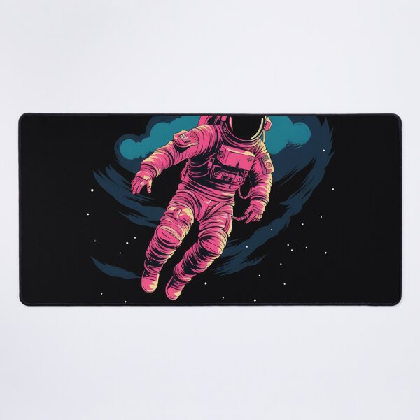 Item preview, Astronaut floating in space with clouds and stars designed and sold by anytka.