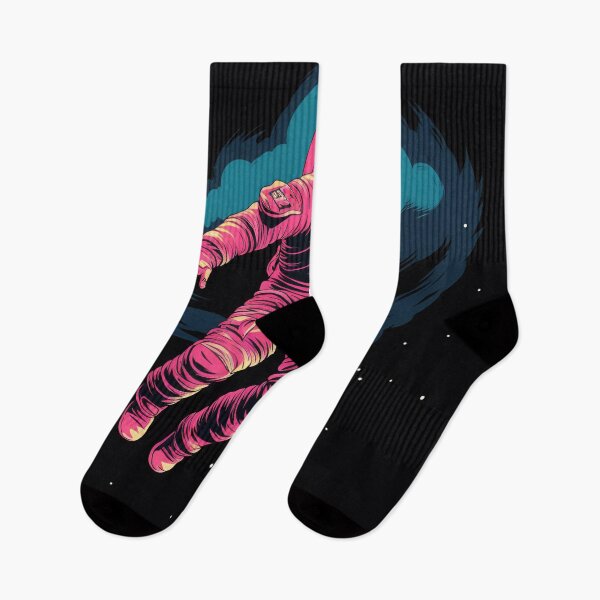 Item preview, Astronaut floating in space with clouds and stars designed and sold by anytka.