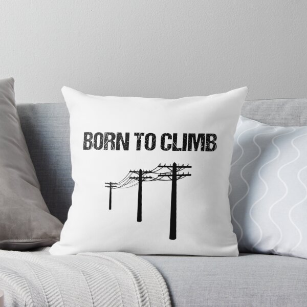 Item preview, Power Lineman Born to Climb Design designed and sold by RozWatts.