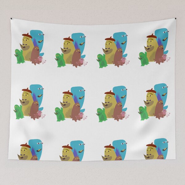 Item preview,  Monster Pals Fun Creature Character Cartoon Art designed and sold by mytshirtfort.