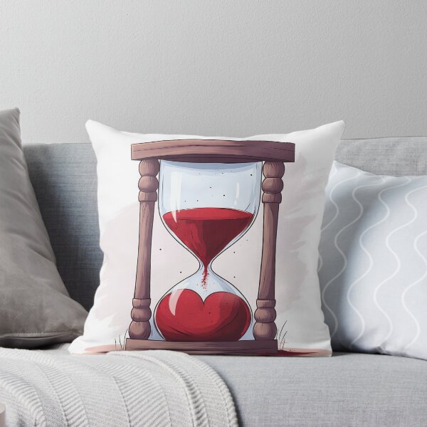 Item preview, Hourglass filled with red sand heart designed and sold by anytka.
