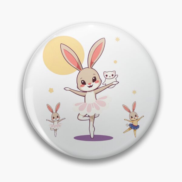 Item preview, Ballerina Bunny: Whimsical Twirls of Grace and Enchantment designed and sold by Moh-nd-Eg.