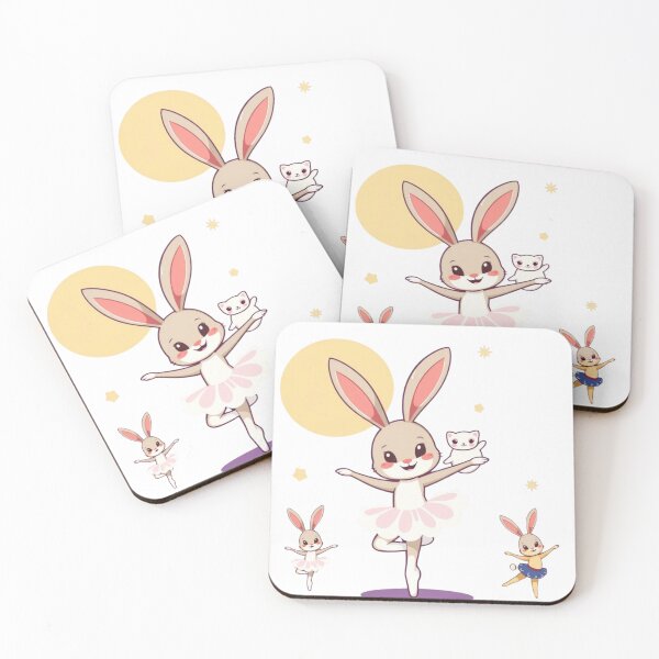 Item preview, Ballerina Bunny: Whimsical Twirls of Grace and Enchantment designed and sold by Moh-nd-Eg.