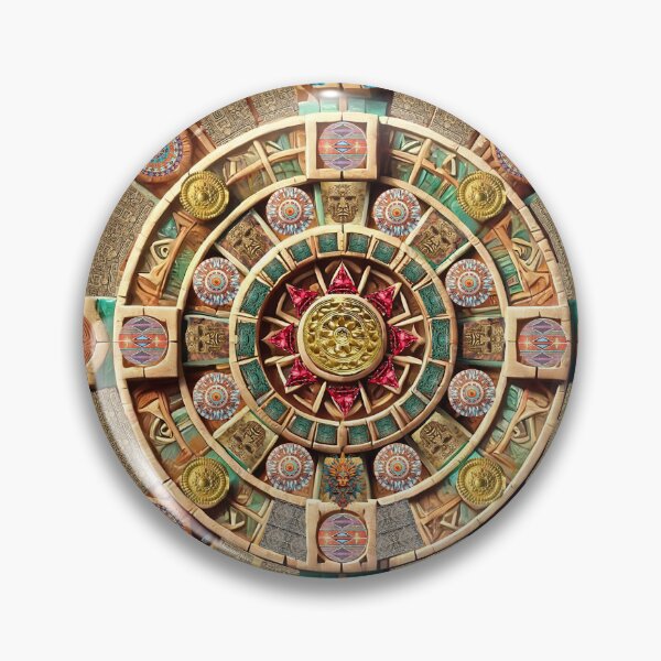 Item preview, The Aztec Sun Shield: Relic of the Ancients designed and sold by stevepmp.