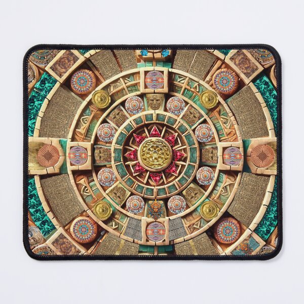 Item preview, The Aztec Sun Shield: Relic of the Ancients designed and sold by stevepmp.