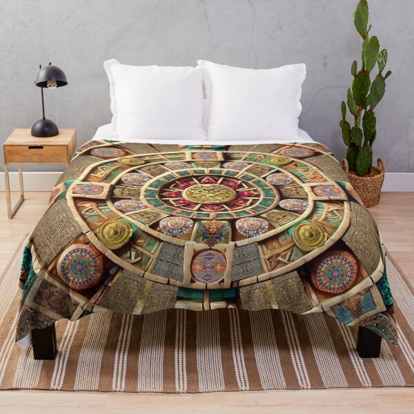 Item preview, The Aztec Sun Shield: Relic of the Ancients designed and sold by stevepmp.