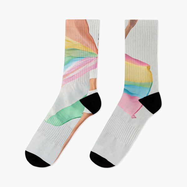 Item preview, Dancer with colorful fabric flowing designed and sold by anytka.