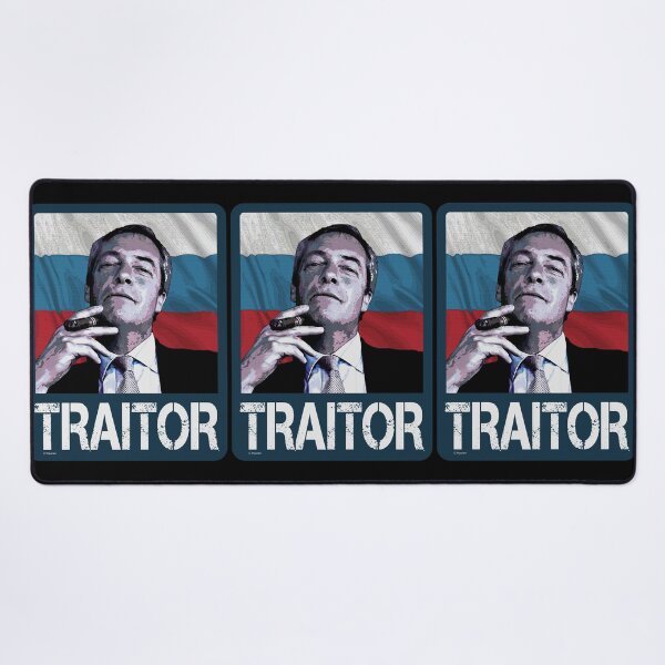 Item preview, TRAITOR FARAGE designed and sold by Paparaw.