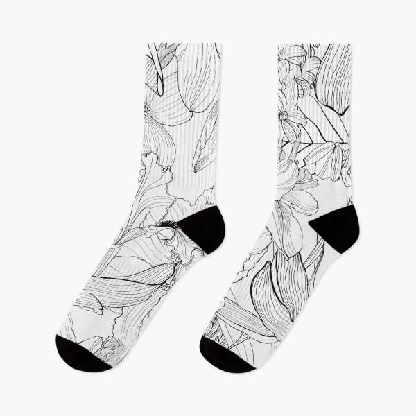 Item preview, Seamless pattern with image Anemones, poppy, magnolia flowers.  designed and sold by MatyKotiv.