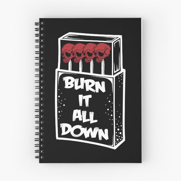 Item preview, Burn it all down designed and sold by Crossroads-Art.