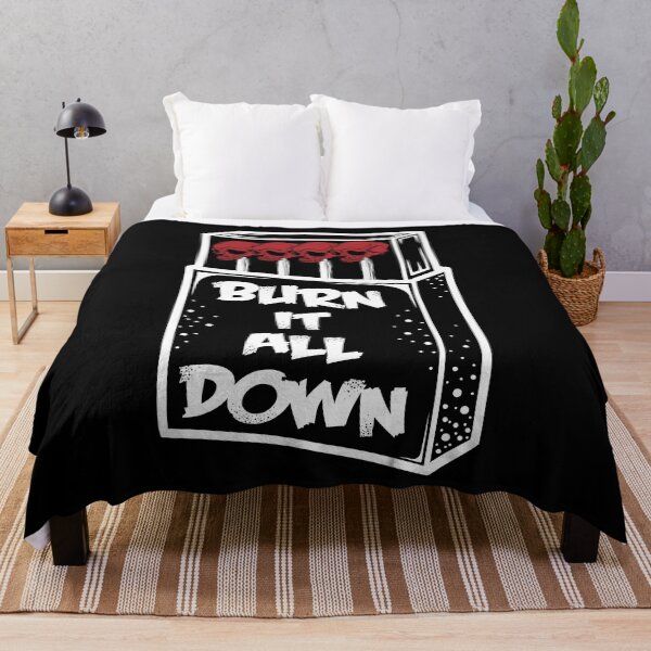 Item preview, Burn it all down designed and sold by Crossroads-Art.