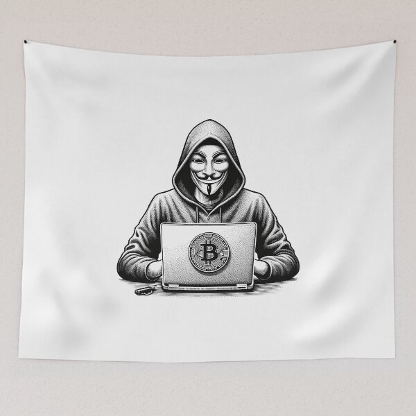 Item preview, Hidden Hacker Cloaked Cyber Attacker designed and sold by NTGUILTY.