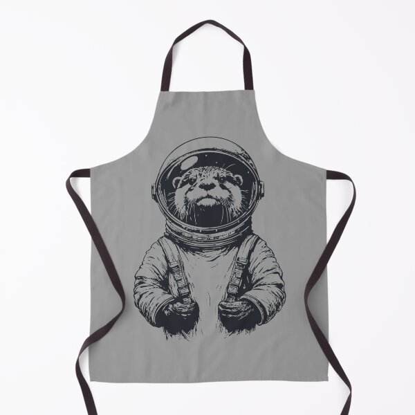 Item preview, Otter Astronaut Vintage designed and sold by TomFrontierArt.