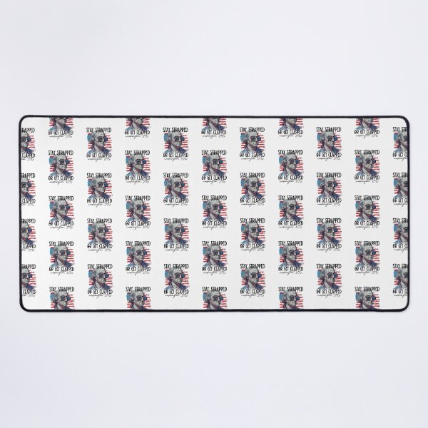 Item preview, "Stay Strapped or Get Clapped – George Washington 1776" Patriotic Historical Meme Design designed and sold by Colorful-Garden.