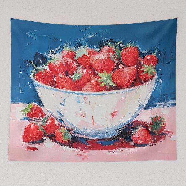 Item preview, Strawberries In Bowl designed and sold by PlainGirl.