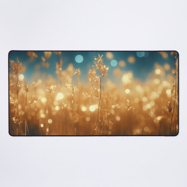Item preview, Golden grass swaying under blue sky designed and sold by anytka.
