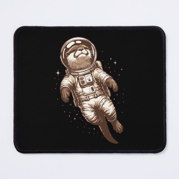 Item preview, Funny Otter Astronaut Vintage designed and sold by TomFrontierArt.