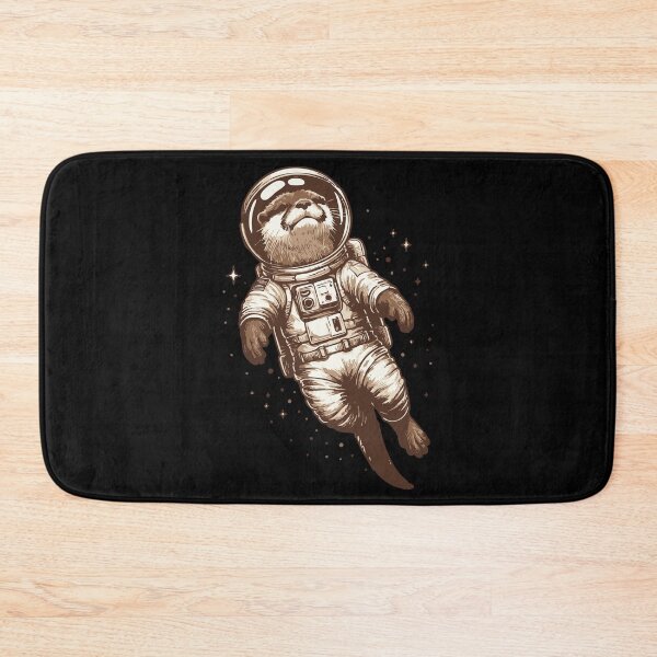 Item preview, Funny Otter Astronaut Vintage designed and sold by TomFrontierArt.