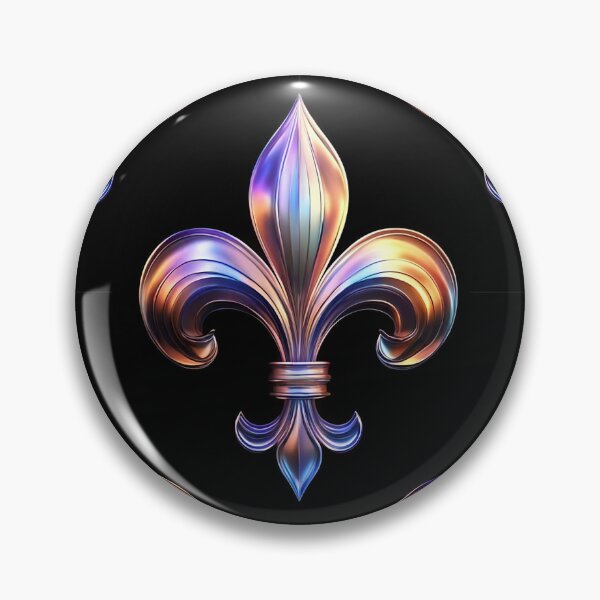 Item preview, Fleur de Lis Pattern: Purple/Gold designed and sold by muskitt.