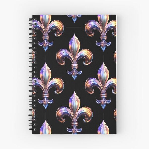 Item preview, Fleur de Lis Pattern: Purple/Gold designed and sold by muskitt.