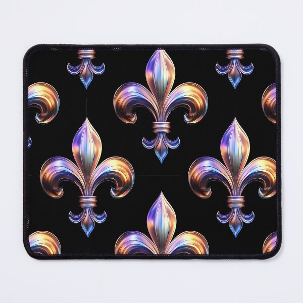 Item preview, Fleur de Lis Pattern: Purple/Gold designed and sold by muskitt.