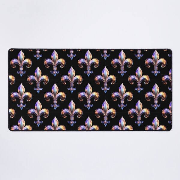 Item preview, Fleur de Lis Pattern: Purple/Gold designed and sold by muskitt.