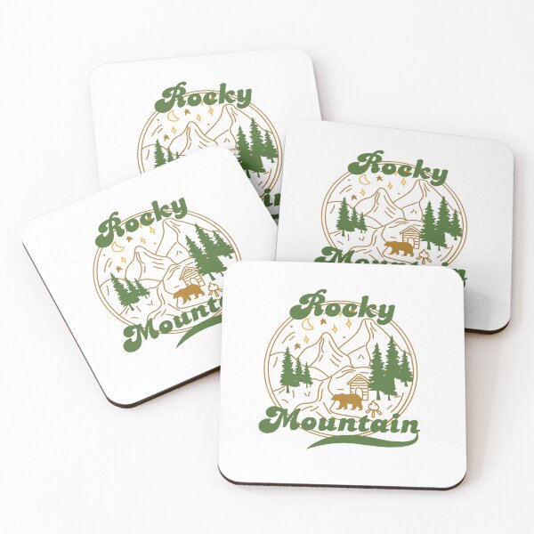 Item preview, Rocky Mountain National State Park Classic Doodle T-shirt Sticker designed and sold by ThinkNature!.