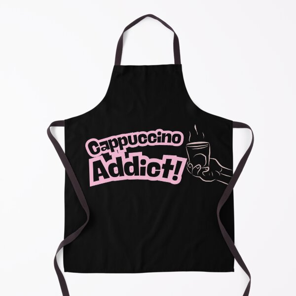 Item preview, CAPPUCCINO ADDICT pink Highlight cute design designed and sold by LeesClose123.