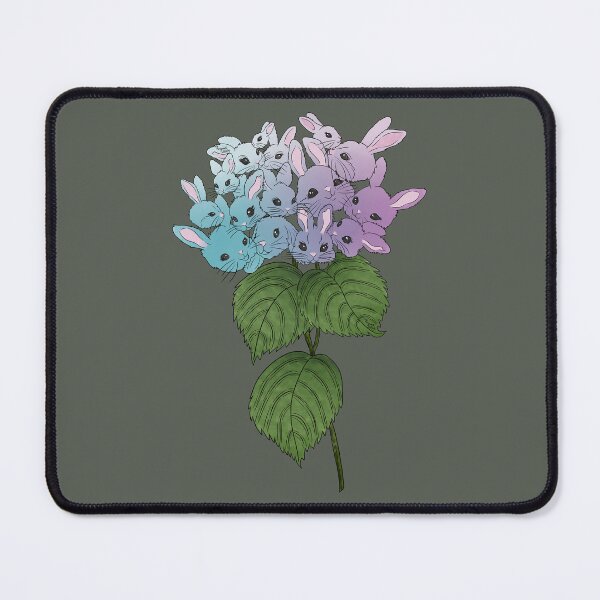 Item preview, Bunnydrangea - Bunny and Hydrangea Animal-Flower Hybrid  designed and sold by Marguerite Artistry.