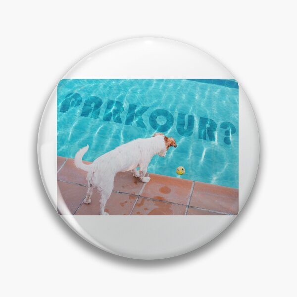 Item preview, Take the parkour leap.  Get the tennis ball. designed and sold by ImALuckyDog.